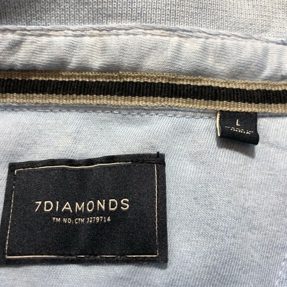 7 Diamonds palm leaf Polo Shirt - Picture 4 of 6